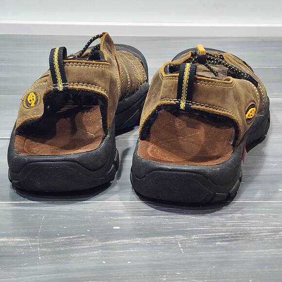 KEEN Men's Newport Sandals Closed Toe Durable Leather Water Sandals Size 13 - Picture 8 of 10